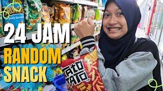 24 Jam Makan Snack Random Unik Enak  Asti Kunyit - Bunda Aqilla Eps 389