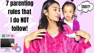 parenting rules I DO NOT follow as a first time mom 2021 | tips & suggestions