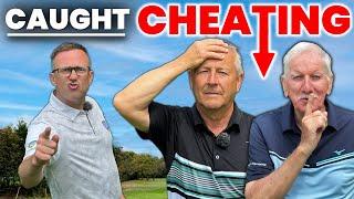 Golfers caught CHEATING on camera!