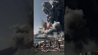 Raging Volcano Spews Lava Into Residential Areas! Fiery Rivers Engulf Homes!!!!!