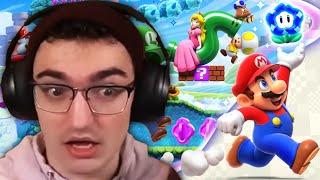 Smallant tries Mario Wonder for the first time