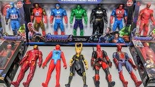 AVENGERS TOYS/action figures/unboxing/cheap price/spiderman,ironman,hulk,thor/toys #2