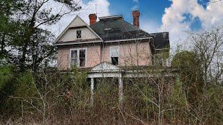 Sad Forgotten 150 year old Abandoned Victorian Manor House Full of memories in Virginia