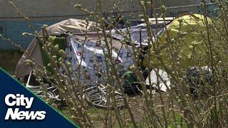 City of Edmonton reveals homeless encampment strategy