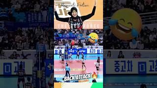 funny moments ‼️ yeum seon - megawati red sparks  #volleyball #spikevolly #bolavoli