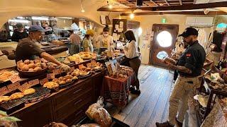 Amazing Japanese bakery on an island in the sea! Bread that lives in harmony with nature!　ASMR