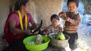 Myvillage official videos EP 1006 || Cooking and eating delicious food