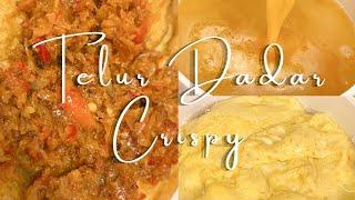 TELUR DADAR CRISPY | TELUR BARENDO | TELUR ALA WARTEG