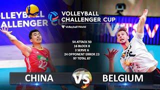 China vs Belgium - Final 1-2 | Men's Volleyball Challenger Cup 2024