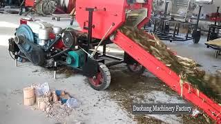 Mini Automatic Diesel Motor Silage Baler And Wrapper