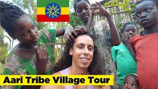 Aari Tribe Village Tour Ethiopia   {Hair Braiding & Blacksmith}