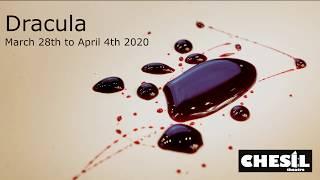 trailer for the production of Dracula at Chesil Theatre 28th March to 4th April 2020