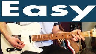 How To Play Easy On Guitar | The Commodores Guitar Lesson + Tutorial