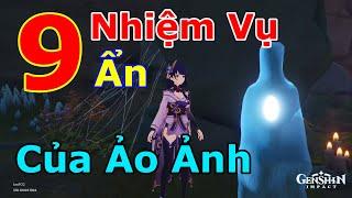 9 Nhiêm Vụ Ẩn Của Ảo Ảnh Trên Đảo Tsurumi Phiên Bản 2.2 | Genshin Impact