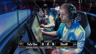 Cloud9 vs FaZe at ELEAGUE Major 2018 Grand Finals Map 3