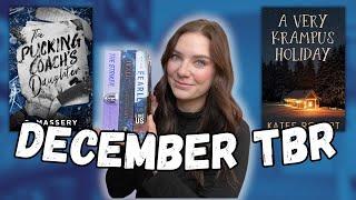 December TBR  // Christmas novellas, dark romances, & back in the sports mood