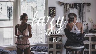 Lazy Morning Routine + (Mini) Cozy Apartment Tour