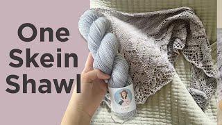 One Skein, One Shawl | Knitting my Stash