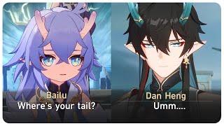 Bailu Asks About Dan Heng's Tail (Dan Heng Story Quest)| Honkai Star Rail