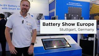 Pouch/Cell/Prismatic Battery Scanning at the Stuttgart Battery Show 2024