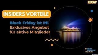 inCruises Black Friday ist IN - Reiseclub INsiders Vorteile (Recap)