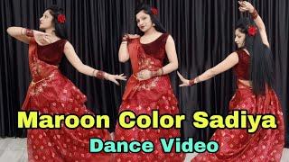 Maroon Color Sadiya | Dance Video | Dineshlal Yadav, Amrapali D., Nilkamal Singh | New Bhojpuri Song