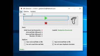 HOW TO EXTRACT URL  ||   URL EXTRACTOR SOFT WARE
