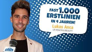 Lukas Anca, 4 Jahre Top-Sponsor in der LR-Health & Beauty Orga von Familie Patzer im Erfolgstalk