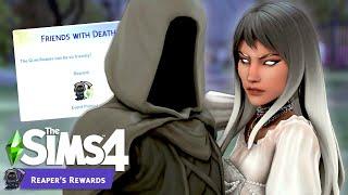 Becoming Friends with Grim  WEEK 2 | Reaper's Rewards Event | The Sims 4