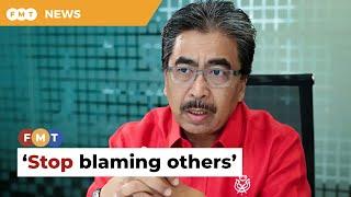 Look inwards, stop blaming others, Johari tells Umno