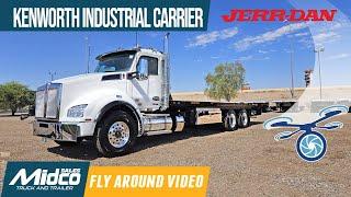 Kenworth T880 Jerr-Dan Industrial Carrier Tow Truck @JerrdanCorp