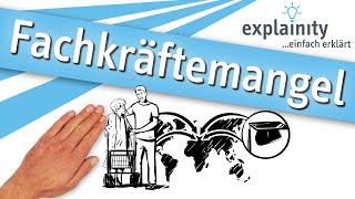 Fachkräftemangel einfach erklärt (explainity® Erklärvideo)