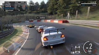 Lancer Evo 6 Tearing Through Nordschleife in A-Class (Forza Motorsport)