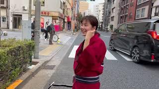 When the cute Japanese girl Misa-chan became my rickshaw driver for the 3rd time in Japan