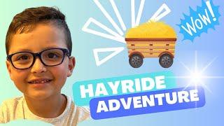 Epic Farm Fun: Hayrides with Skyler Ivy & Maeve!