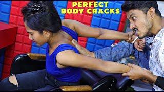 Perfect Body Cracks | Body Massage & Spine Cracking | Underarm Massage | Finger Cracking | ASMR