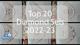 Top-25 | Diamond Sets | Tanishq | Range 2-5Lac* | 18kt Gold | Party Wear.