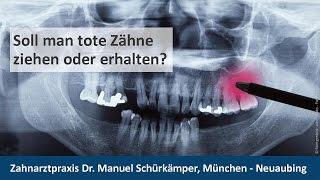 Wurzelbehandlung Zahnarzt München - Neuaubing - Dr. Manuel Schürkämper