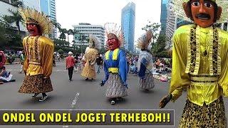 Ondel Ondel Joget Terheboh | Nyesel Kalo Gak Nonton | Ondel ondel CFD Bundaran HI Jakarta