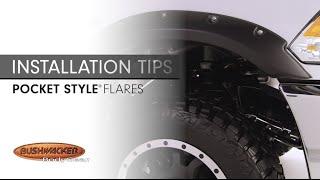 Installation Tips: Pocket Style® Fender Flares