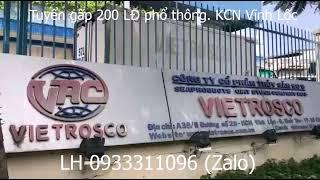 Tuyển dụng - Tìm việc làm chợ tốt miễn phí - Tìm việc nhanh [KCN VĨnh Lộc]