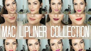 MAC Lipliner Collection | Includes Lip Swatches!