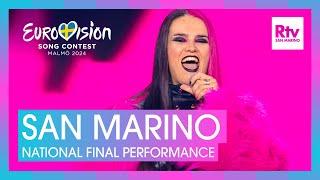 Megara - 11:11 | San Marino  | National Final Performance | Eurovision 2024