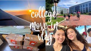 COLLEGE MOVE-IN VLOG 2022 | freshman year at northeastern university 