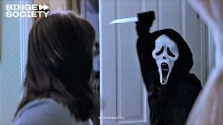 Scream (1996) - Ghostface Attacks Sidney Scene