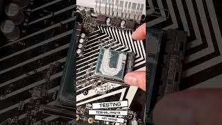 Thermal Paste Magic | Letter U #Shorts