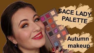 Sace Lady eyeshadow palette Aliexpress  / Autumn makeup Look / Lora MakeupNails.