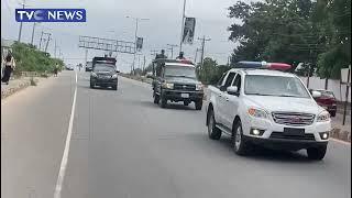 Protest: Show of force by Security Forces in Ibadan Oyo State