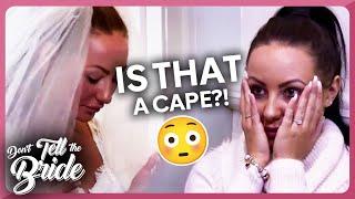 Bride gets fancy dress surprise when tryin on her dress... | Don't Tell The Bride