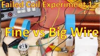 Crystal Radio--Coil Core Fine Wire Experiment 1/x